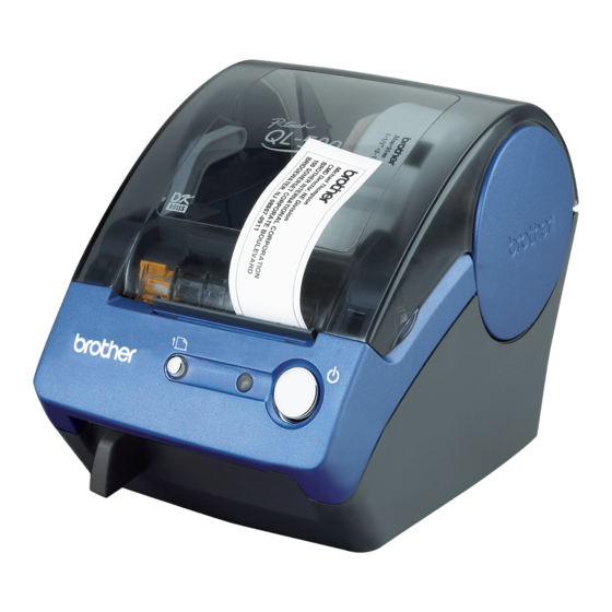 Brother QL-560 Benutzerhandbuch