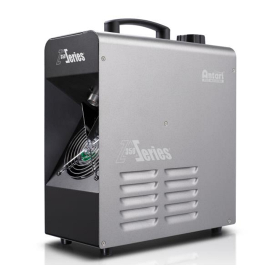 Antari Z-350 Serie Bedienungsanleitung