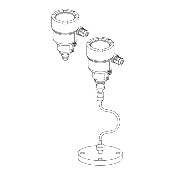 Endress+Hauser Cerabar PMP71B HART Kurzanleitung