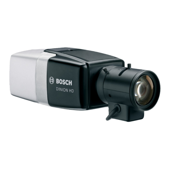 Bosch DINION HD Handbuch