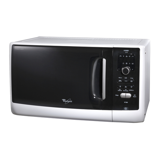 Whirlpool VT 265 Kurzanleitung