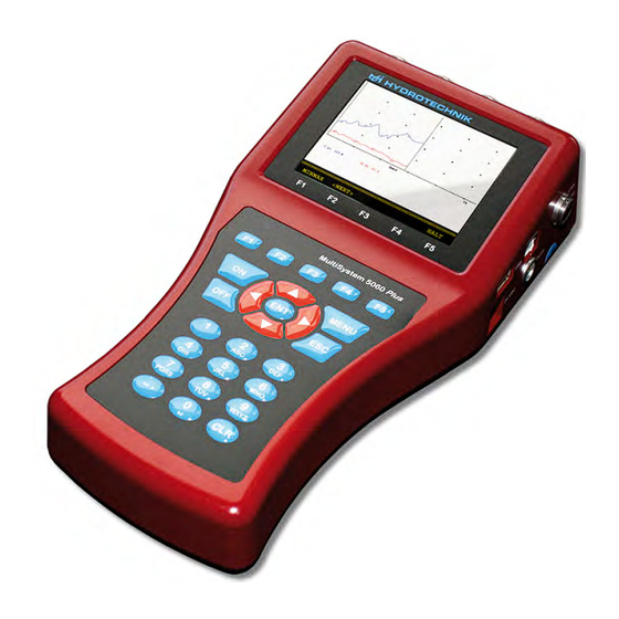 Hydrotechnik MultiSystem 5060 Plus Betriebsanleitung