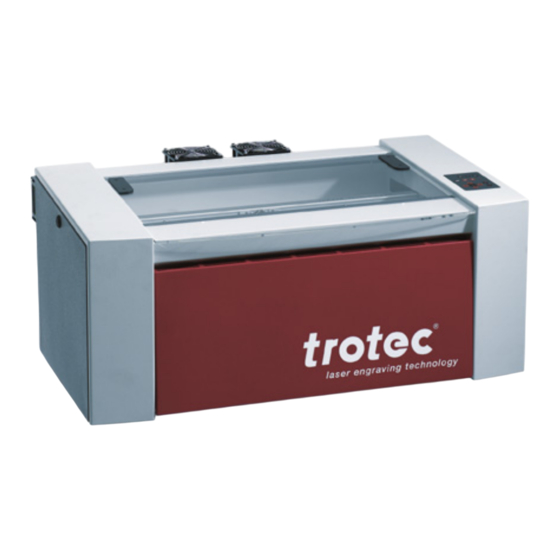 Trotec Speedy 100 Bedienungsanleitung
