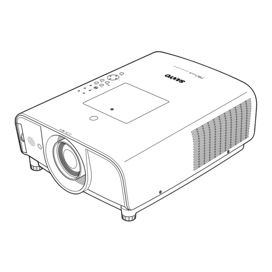 Sanyo Modell PLC-XT35 Bedienungsanleitung