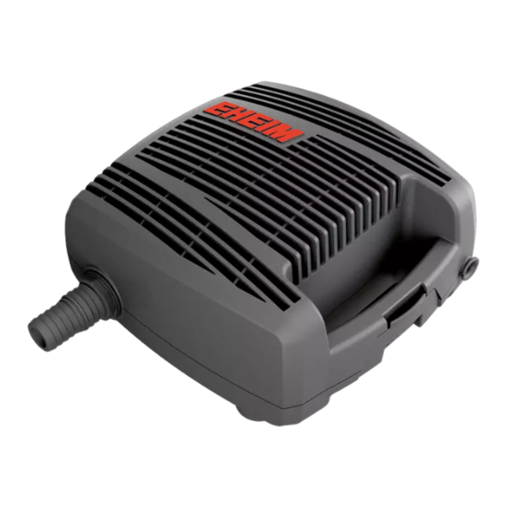 EHEIM FLOW 2500 Bedienungsanleitung
