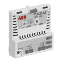 ABB FDCO-01 DDCS Benutzerhandbuch