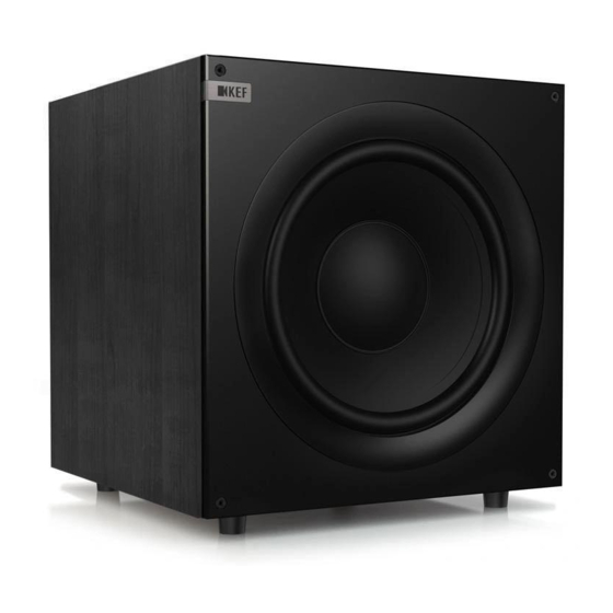 KEF Q400b Installationshandbuch