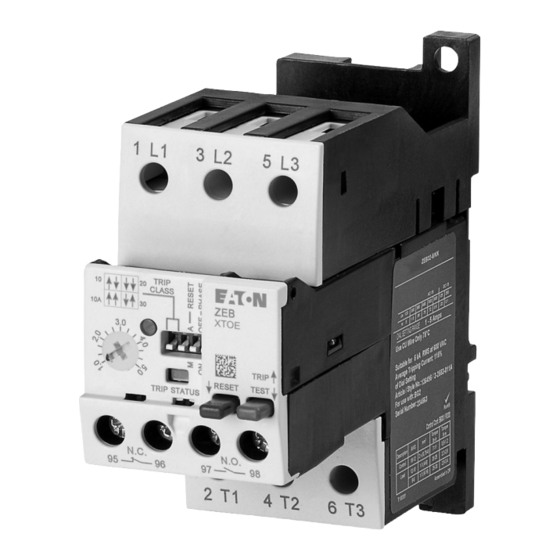 Eaton zeb XTOE Handbuch