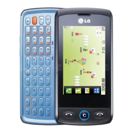 LG GW520 Benutzerhandbuch