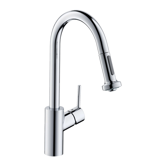 HANSGROHE Talis M52 220 2jet 14877010 Gebrauchsanleitung, Montageanleitung