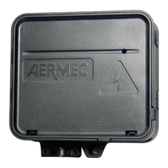 AERMEC VMF-E0X Bedienungs- Und Installationsanleitung