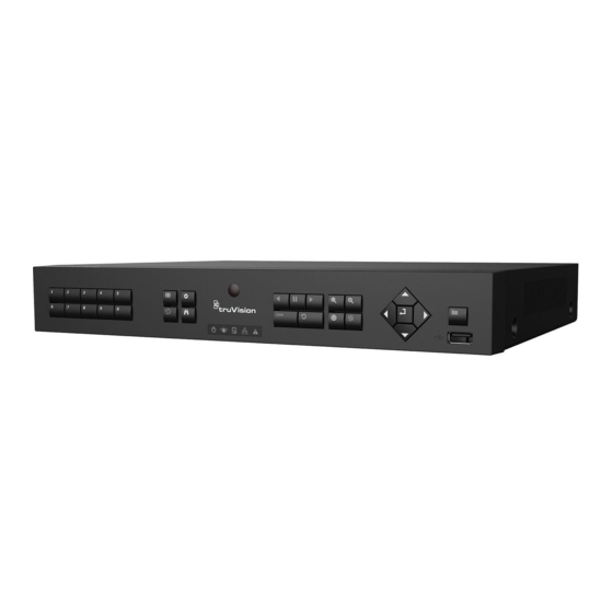 TruVision DVR 16 Schnellstartanleitung