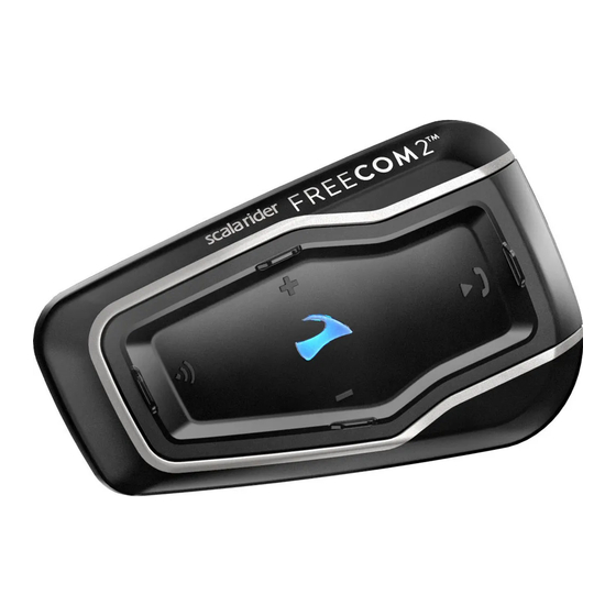 scala rider Freecom  2 Kurzanleitung