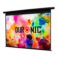 Duronic EPS - Electric Projector Screen Bedienungsanleitung