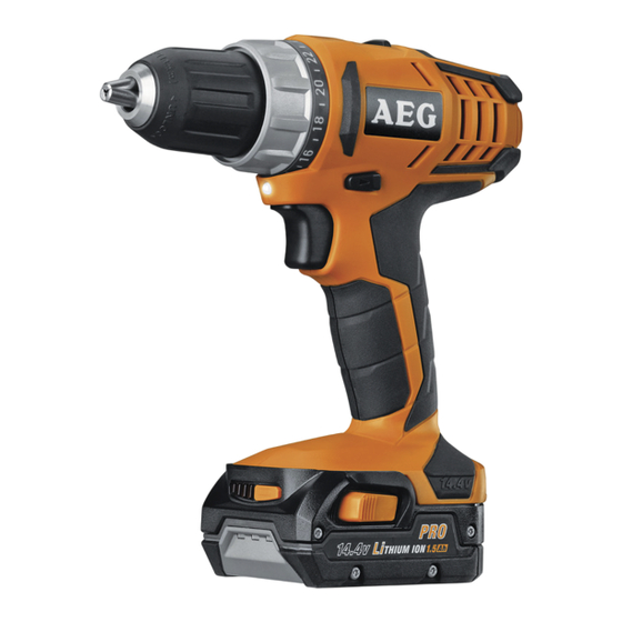 AEG BSB12 G2 Originalbetriebsanleitung