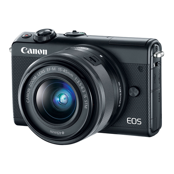 Canon EOS M100 Handbücher