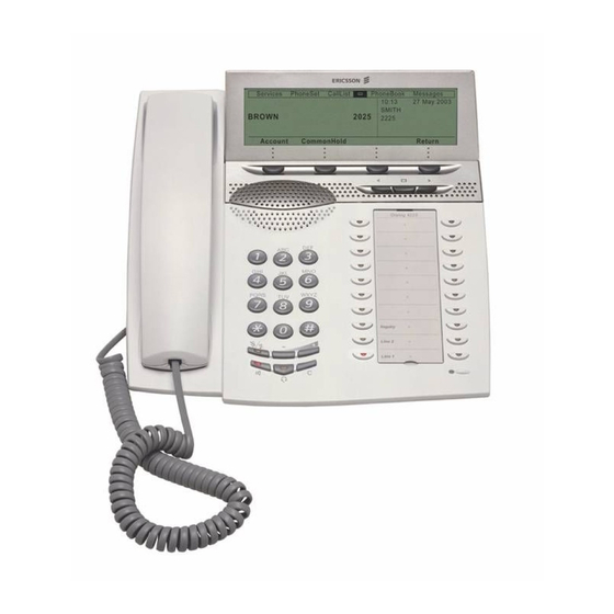 Ericsson Dialog 4223 Professional Bedienungsanleitung