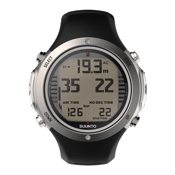 Suunto D6l Bedienungsanleitung