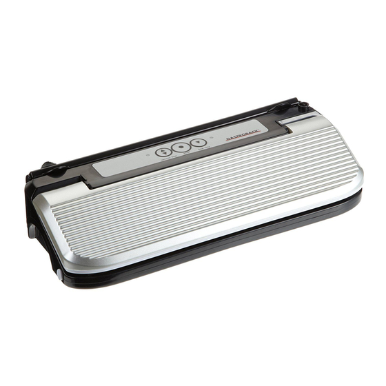 Gastroback 46007 BASIC PLUS Bedienungsanleitung