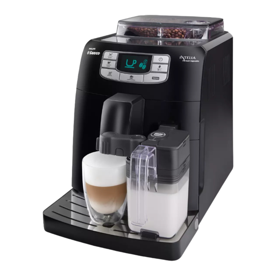 Philips Saeco Intelia HD8753 Schnellstartanleitung