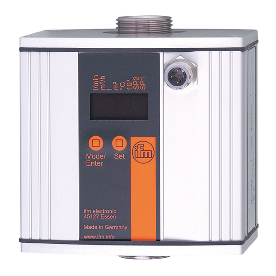 IFM Electronic SU7000 Bedienungsanleitung