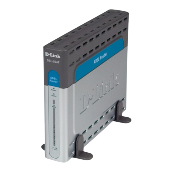 D-Link DSL-504T Kurzanleitung