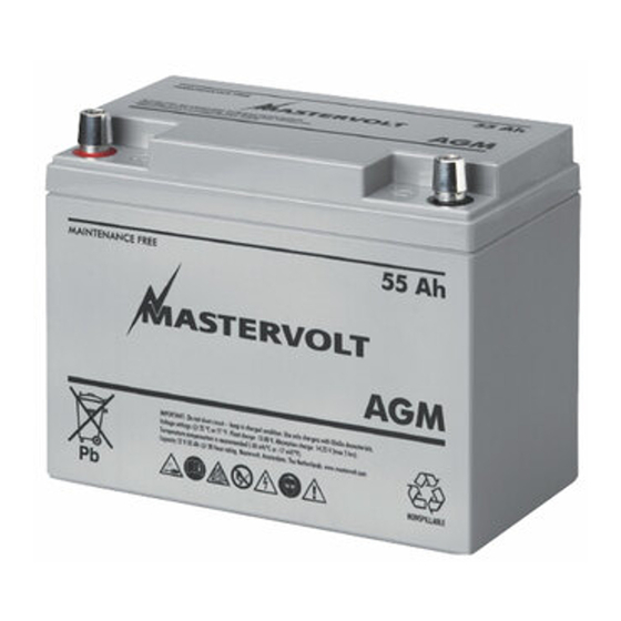 Mastervolt AGM-Serie Betriebsanleitung