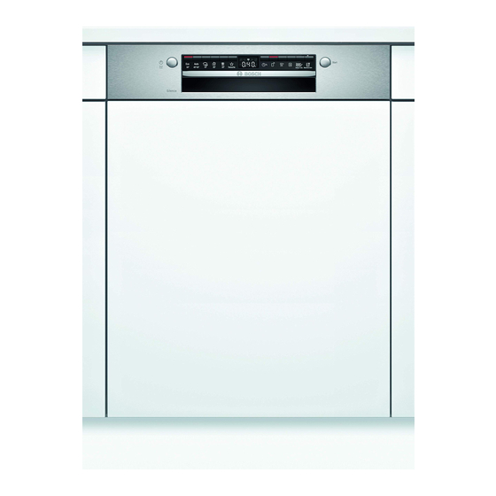 Bosch SMI4HVS31E Gebrauchsanleitung