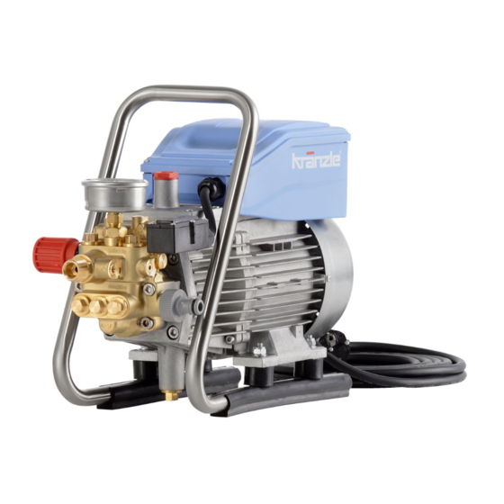 Kranzle HD 7/122 TS Originalbetriebsanleitung