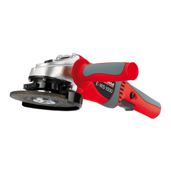 Pattfield Ergo Tools E-WS 1000 Originalbetriebsanleitung