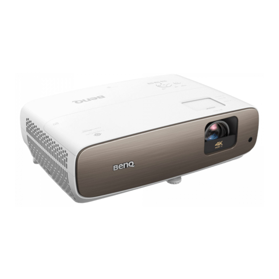 BenQ CinePrime Serie Benutzerhandbuch