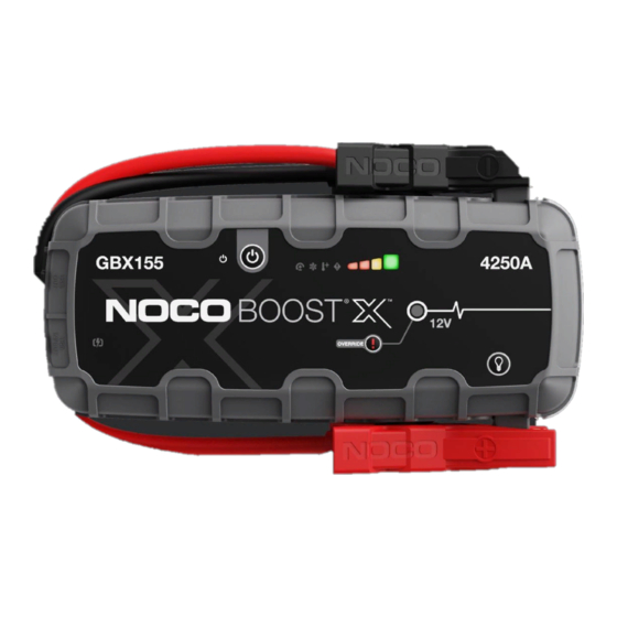 noco BOOST X GBX155 Bedienungsanleitung
