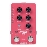 Mooer TENDER OCTAVER X2 Benutzerhandbuch