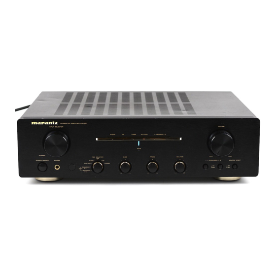 Marantz PM7001 Bedienungsanleitung