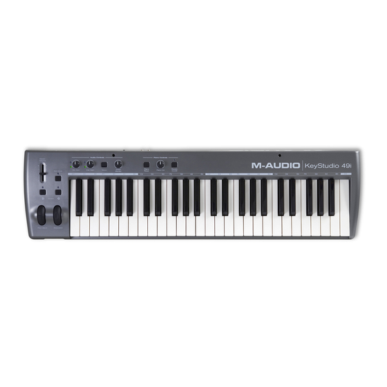 M-Audio KeyStudio 49i Benutzerhandbuch
