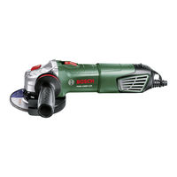 Bosch PWS 1000-125 Originalbetriebsanleitung