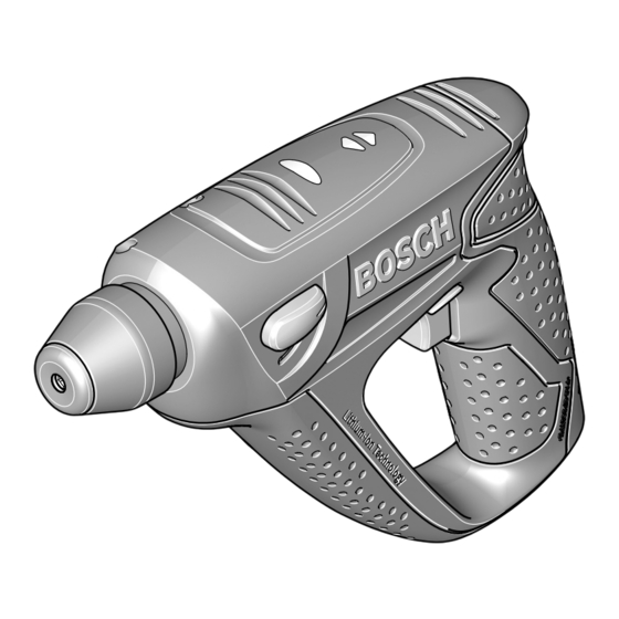 Bosch Uneo Originalbetriebsanleitung