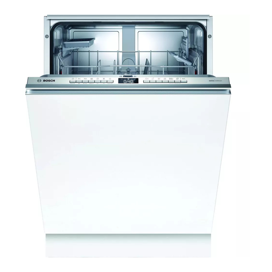 Bosch SBV4HAX48H Gebrauchsanleitung
