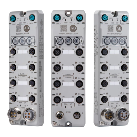 Rockwell Automation ArmorBlock 5000 Installationsanweisungen
