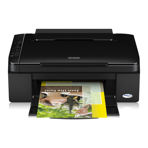 Epson Stylus SX110-Serie Kurzanleitung