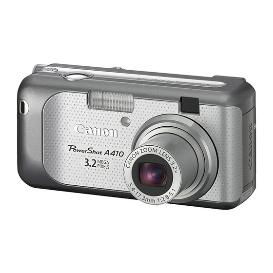 Canon PowerShot A410 Benutzerhandbuch