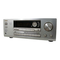 Onkyo TX-SV545 Bedienungsanleitung