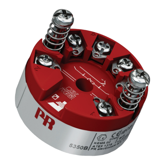 PR electronics 5350A Produkthandbuch