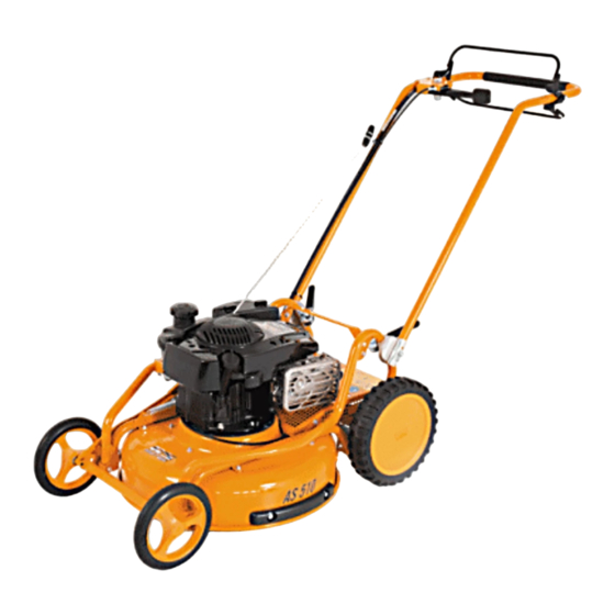 AS MOTOR AS 510 4T A Betriebsanleitung