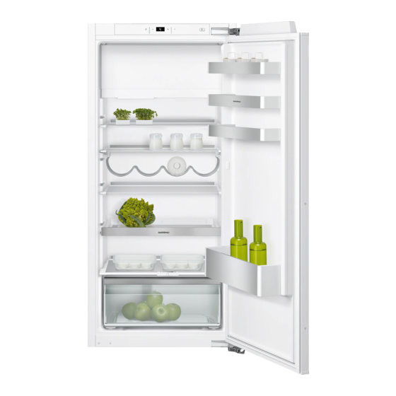 Gaggenau rt222 Gebrauchsanleitung