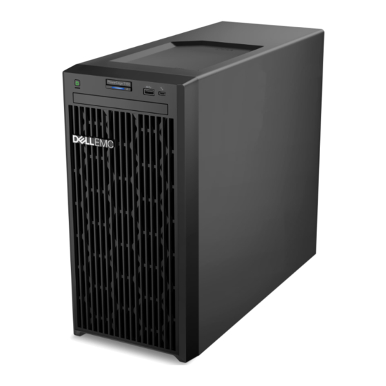 Dell EMC PowerEdge T150 Installations- Und Servicehandbuch