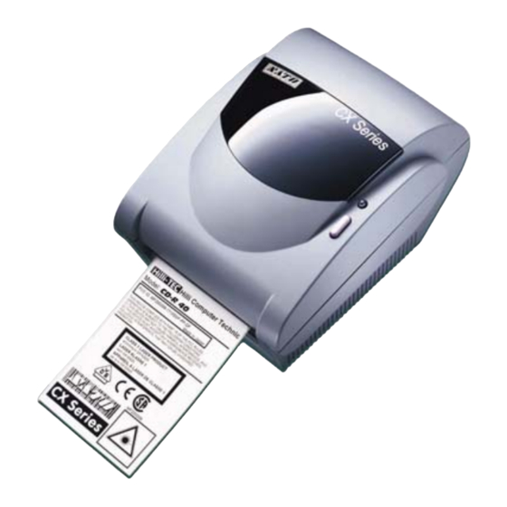 SATO CX 208 Benutzerhandbuch