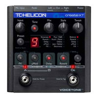TC-Helicon Voicetone Create-XT Bedienungsanleitung