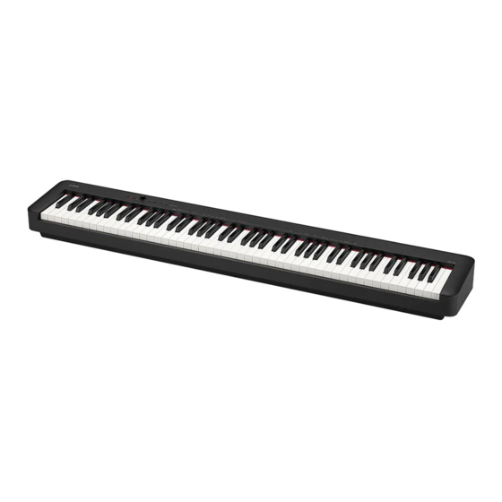 Casio CDP-S150 Schnellstartanleitung