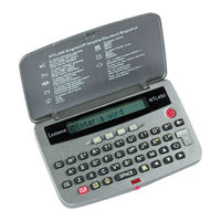 LEXIBOOK NTL450 Handbuch